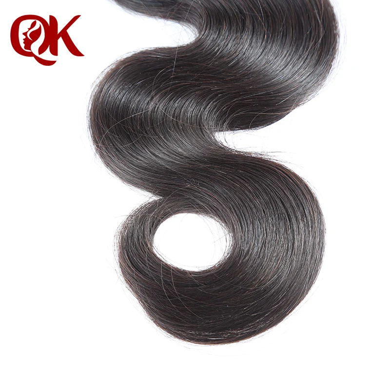 QueenKing Hair Brazilian Body Wave Remy Hair Bundles Natural Color 100% Human Hair Weaving Free Shipping