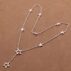 Collar de plata de ley AN559, colgante de joyería, awxajoea, bcbajtia, color plata ► Foto 1/4