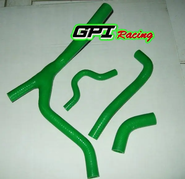 Для KAWASAKI KXF250 KXF 250 07 08 2007 2008 Y комплект Байк мотокросс силиконовый шланг радиатора