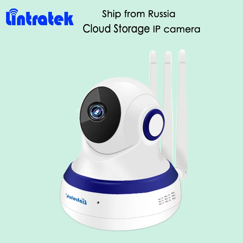

lintratek 1080P Clould Storage Wireless IP Camera 2MP Wifi Pet Monitoring with 3 antennas Remote control for home Security CAM35