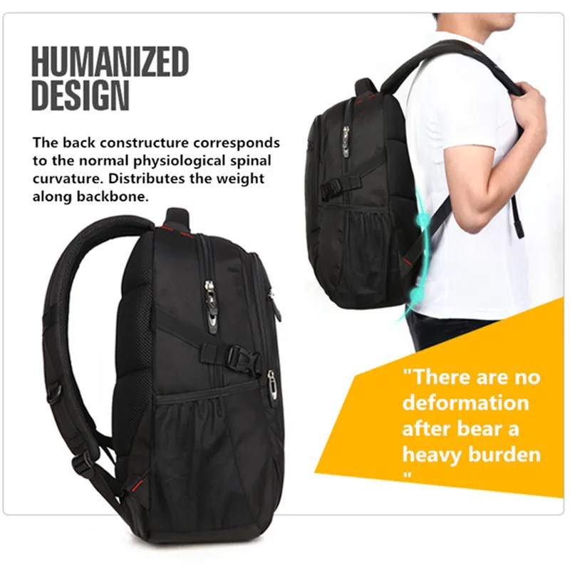  AspenSport Men Travel Bags Laptop Backpacks Fit under 16 Inch Computer Business Water Resistant Col - 32717837933