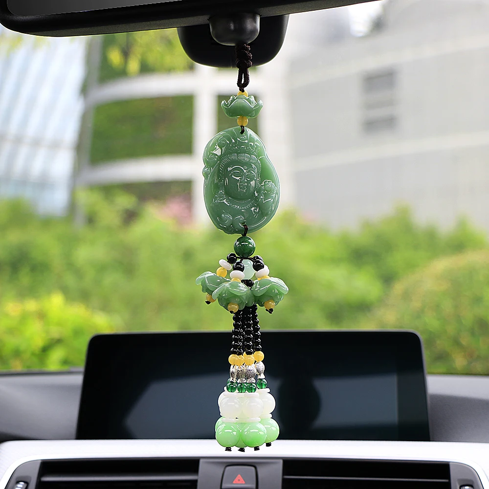 UKCOCO Pendentif à Suspendre Pour Voiture, Panier à Tricoter, Plante Au