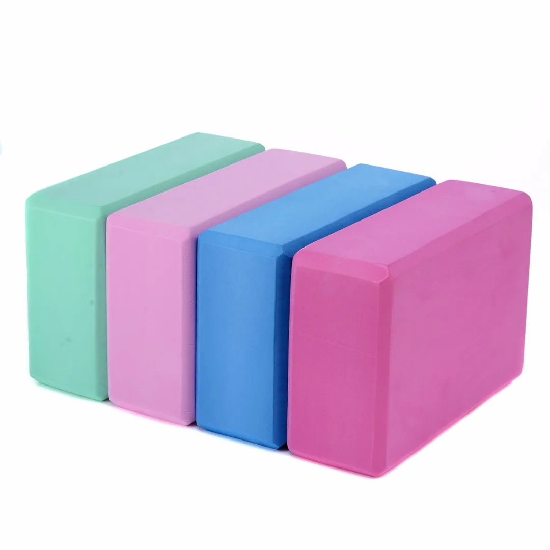 MAYITR 15*7.5*23cm Non-Slip Yoga Block Pilates EVA Stretching Aid Brick Foam Stretch Fitness Exercise Gym Yoga Tool