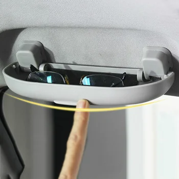 

Car Glasses Storage Box Case For Volvo S60 S90 XC90 S80 XC60 V60 V40 2010-2016 For Renault Koleos Latitude, auto accessories