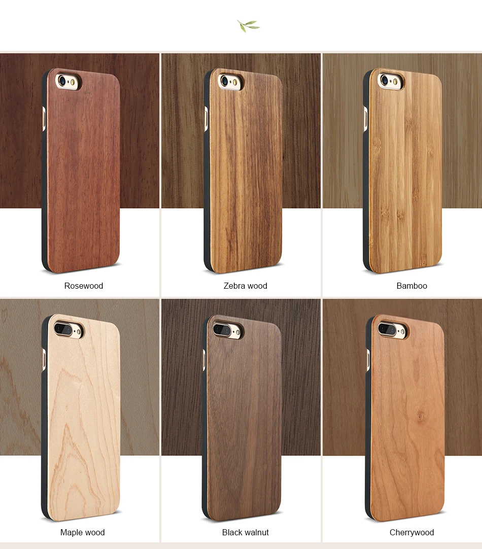 DOEES Wood Phone Cases For iPhone 7 6S 6 Plus 5 5S SE Cover Natural Wood Hard Back Protective Case For iPhone 5S SE 5 6S 7 Plus (9)