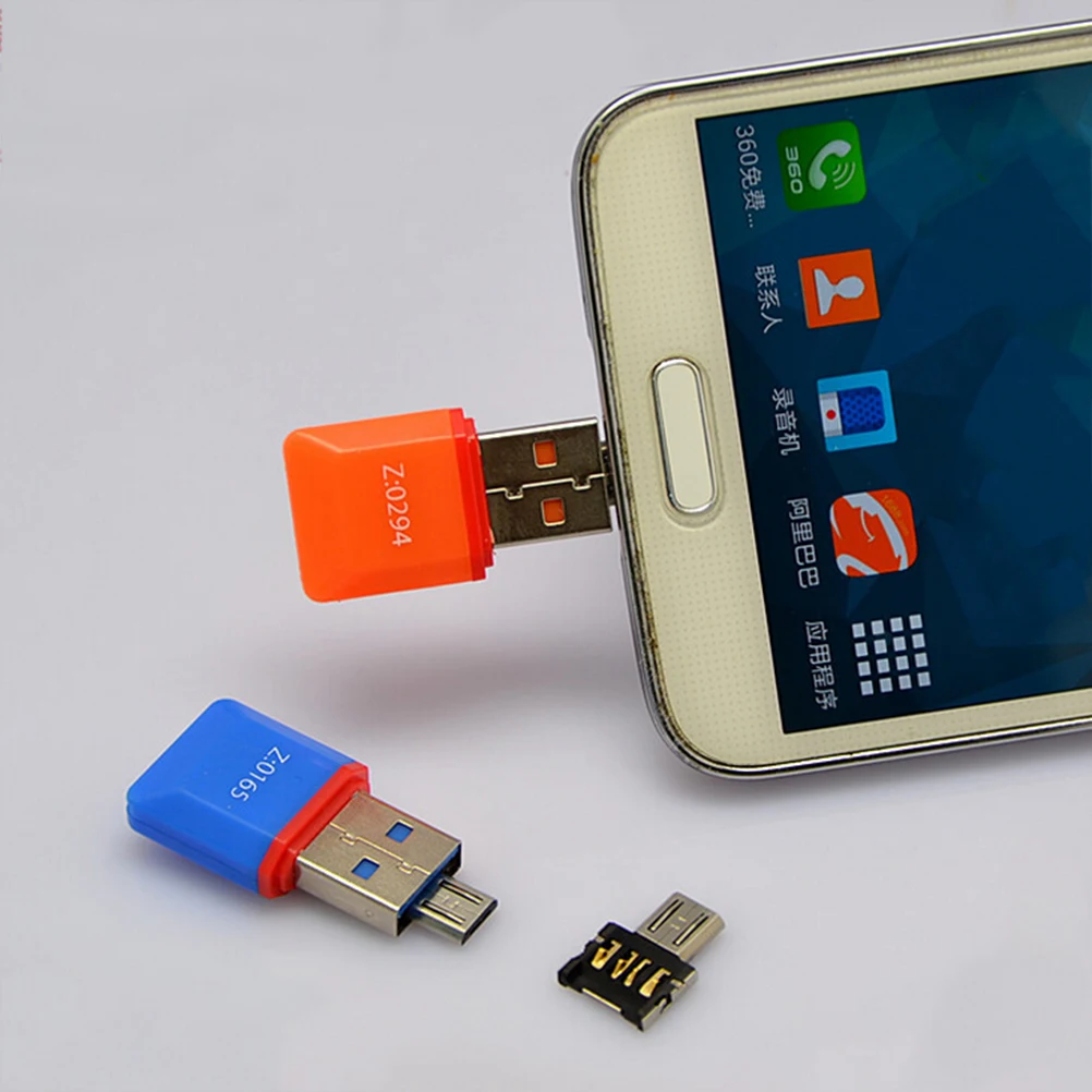 2 шт 5pin Micro USB OTG кабель адаптер конвертер флэш U диск для Xiaomi htc samsung HuaWei телефон планшет