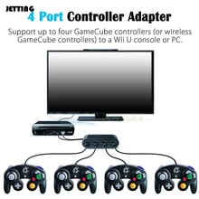 Новые 4 порта для контроллеров GameCube GC usb-адаптер для nintendo wii U PC NGC для ПК игровой аксессуар