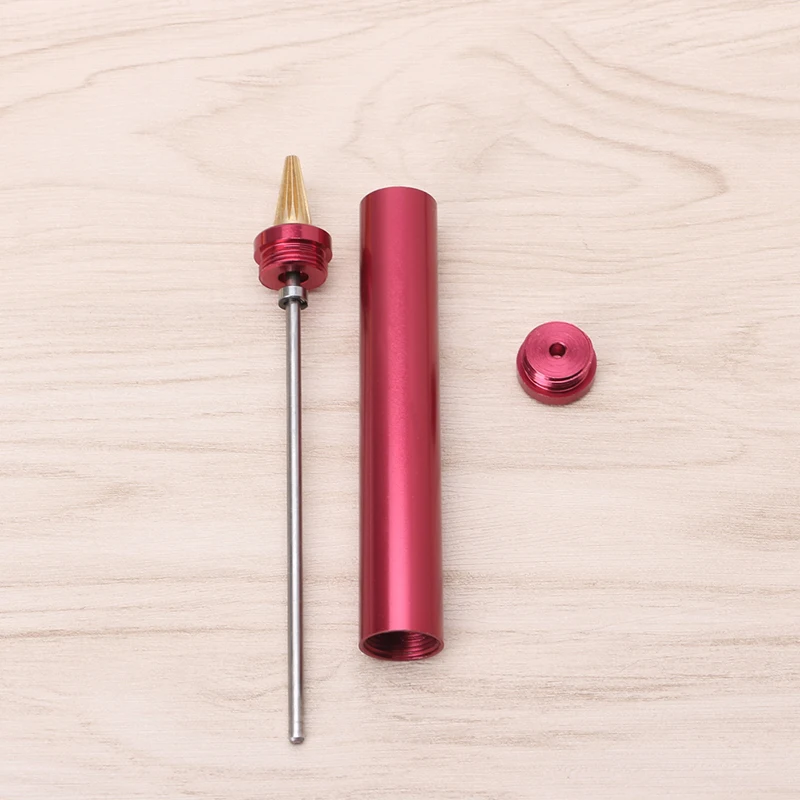 DIY Leather Craft Edge Dye Oil Pen Applicator Brass Head Hand Treatment Tools