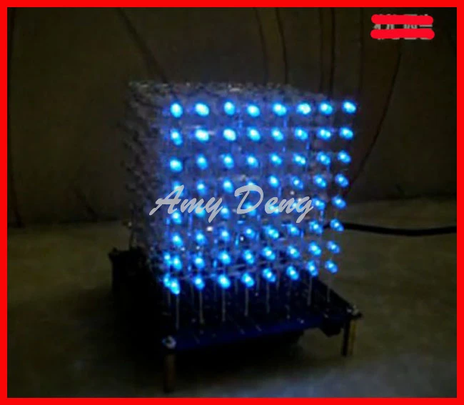 Набор 3D8 Light Cube DIY Kit (573 + 2803 5a60s2) 8*8*8 наборы световых кубиков Отправка данных|kit diy|kit