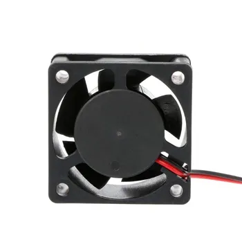 

40mmx40mmx20mm DC 12V 2-Pin 5 Blade Cooler Brushless Mini Cooling Fan 4020