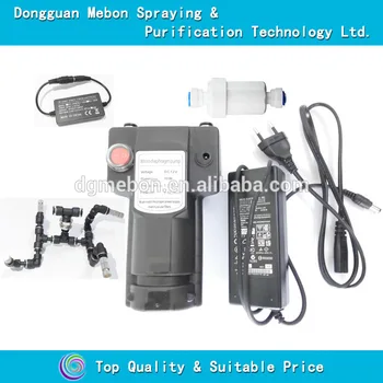 

free shipping 4 nozzles reptile mist pump with timer,water cooling fog humidifying pump machine