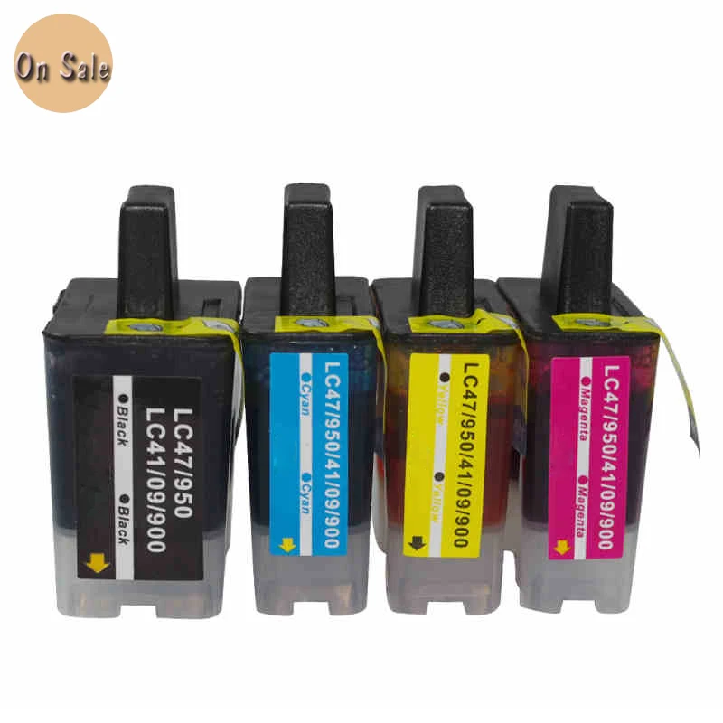 

hisaint For Brother LC09 LC41 LC47 LC900 LC950 Ink Cartridge For DCP-110C DCP-115C MFC-210C MFC-215C FAX-1835C printer Inkjet