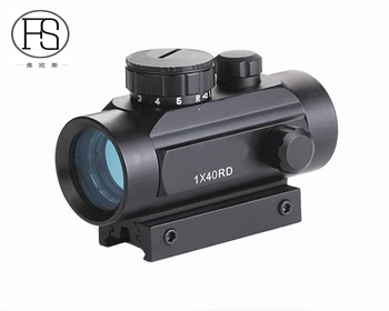 

1x40 IR Illuminated Riflescope Airsoft Red Dot Sights Rifle Mount 11mm & 20mm Use Hunting Tactical Red Green Dot Riflescope