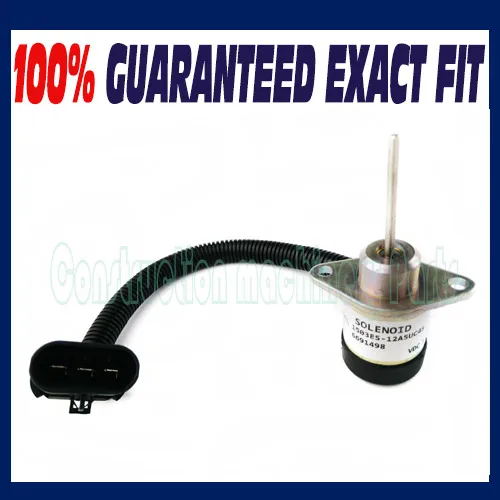 

Fit BOBCAT FUEL SHUT OFF SOLENOID SWITCH Skid S130 S150 S160 S175 S185 S205 S450