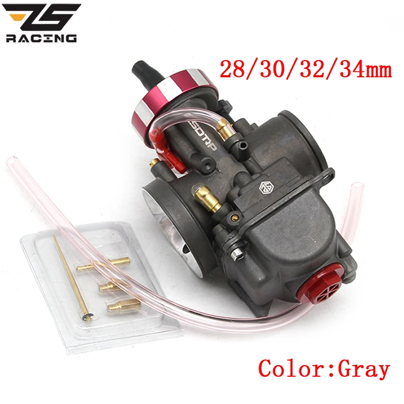Универсальный карбюратор ZS Racing 4T PWK 28 30 32 34 мм модификация Keihin внедорожный