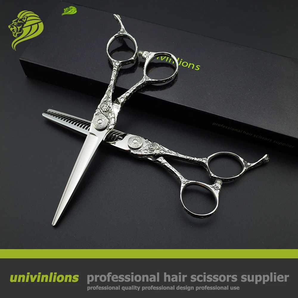 6" japanese hair cutting scissors professional hair cutting shears