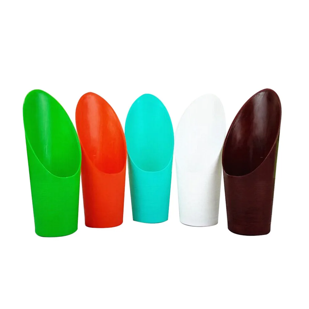

Miniature Small Plastic Garden Shovel Utility Soil Scoop (Random Color)