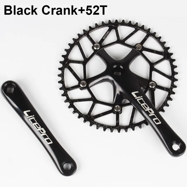 litepro super hollowtech crankset