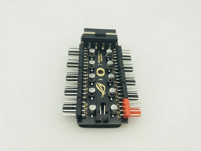 Newest PC 1 to 10 4Pin Molex Cooler Cooling Fan Hub Splitter Cable PWM 12V Led Power Supply Adapter For BTC Bitcoin Miner Mining