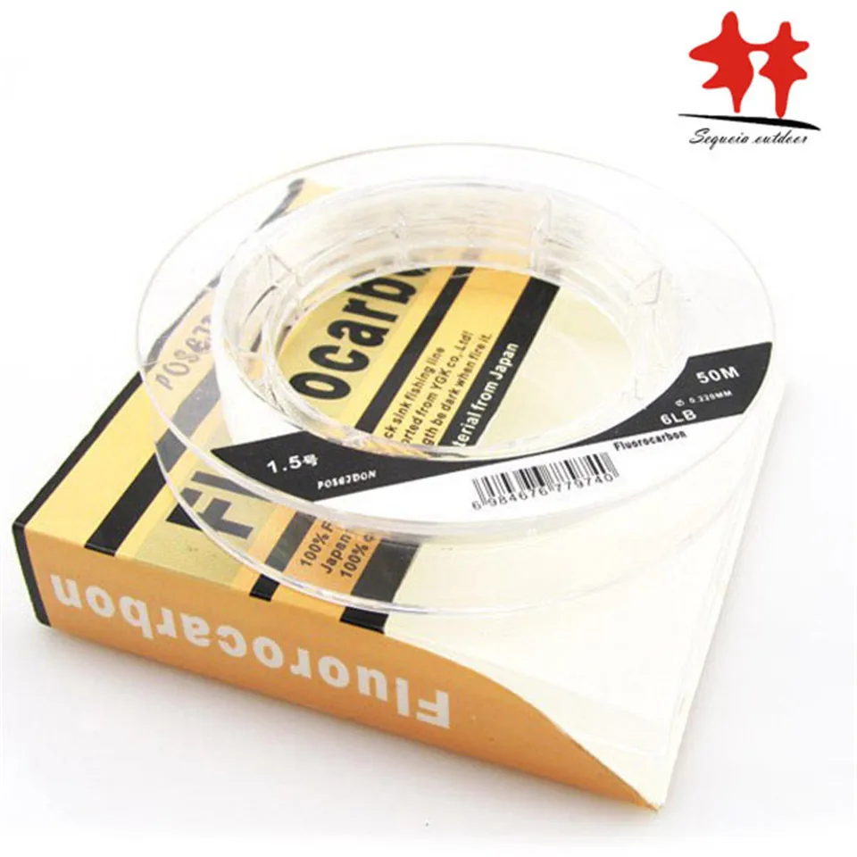 Top Grade 100 Carp Japanese Fluorocarbon fishing line Monofilament 25