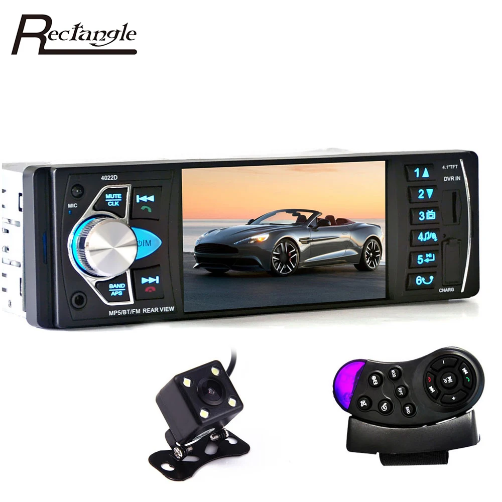 imágenes para 4022D 1Din Car Multimedia MP5 Reproductor de Vídeo Auto Radio Audio Estéreo FM Bluetooth Volante Control de Pantalla TFT de Apoyo imágenes para 4022D 1Din Car Multimedia MP5 Reproductor de Vídeo Auto Radio Audio Estéreo FM Bluetooth Volante Control de Pantalla TFT de Apoyo