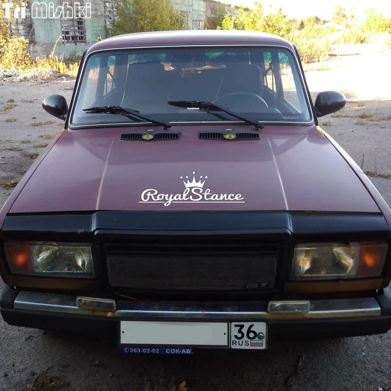 Tri Mishki HZX034 13*37.3см 1 4 шт наклейки на авто royal stance лобовое стекло наклейка авто|car