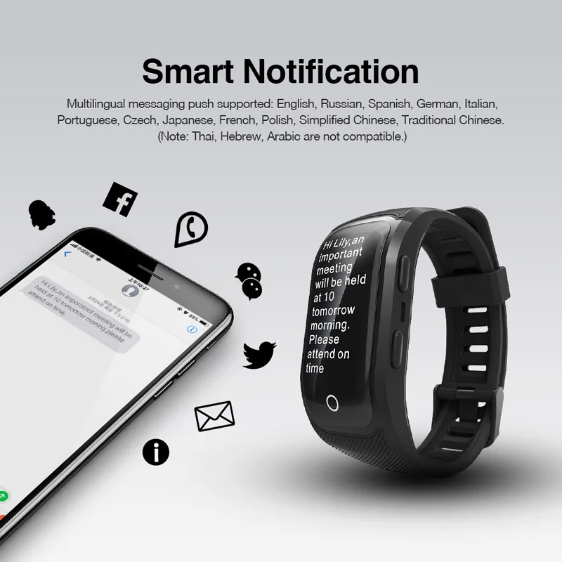 VERYFiTEK V7 Plus GPS Smart Band Color Screen Fitness Bracelet Heart Rate Monitor IP68 Waterproof Pedometer Smart Wristband (21)