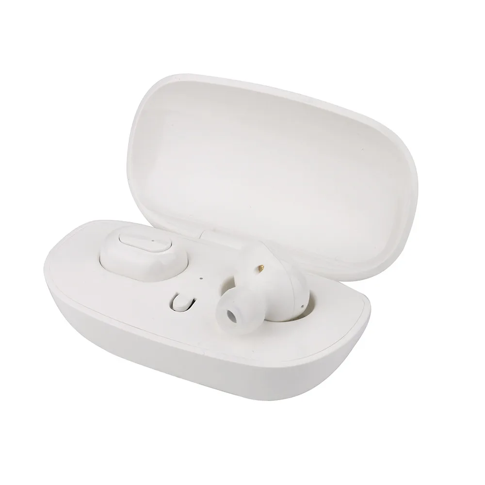 Красный VOBERRY X3-TWS Bluetooth v4.2 гарнитура аудио, портативный, модный и длинный непрерывность питания с зарядным устройством - Цвет: Красный
