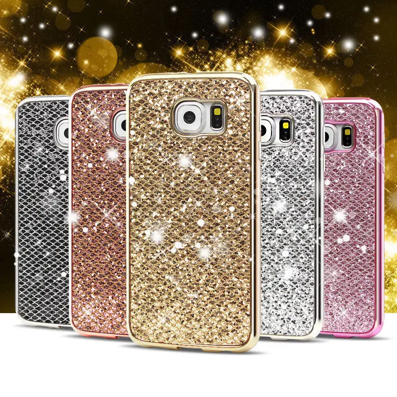 

A7 2018 A750 A750F Soft Glitter Case Cover for Samsung Galaxy A6 A8 J4 J6 Plus 2018 J8 A9 A3 A5 A7 2017 2016 S5 S6 S7 edge S9 S8