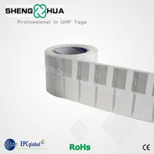 10 шт./рулон ISO 18000-6C чтение-запись RFID УВЧ пассивный бирка уникальный ID Противоугонный ювелирный тег