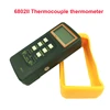 6802II K Тип Цифровой термометр термопара термометр k-тип измеритель температуры двухканальный ► Фото 2/6