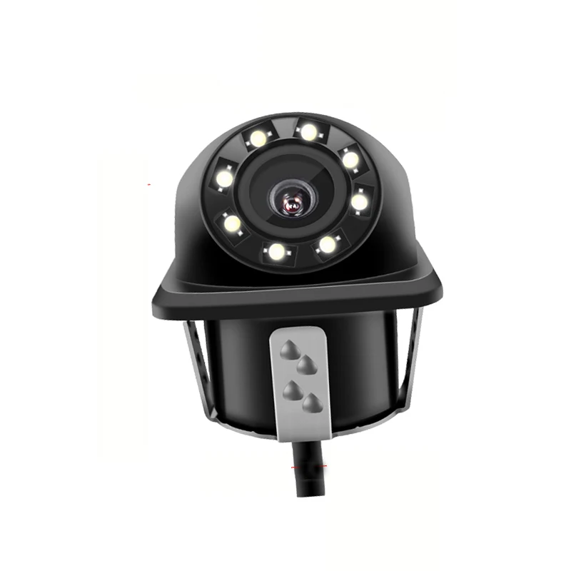

8 led Waterproof Car Rear View Camera Super Mini Parking Backup Reversing Cam with Parking Line