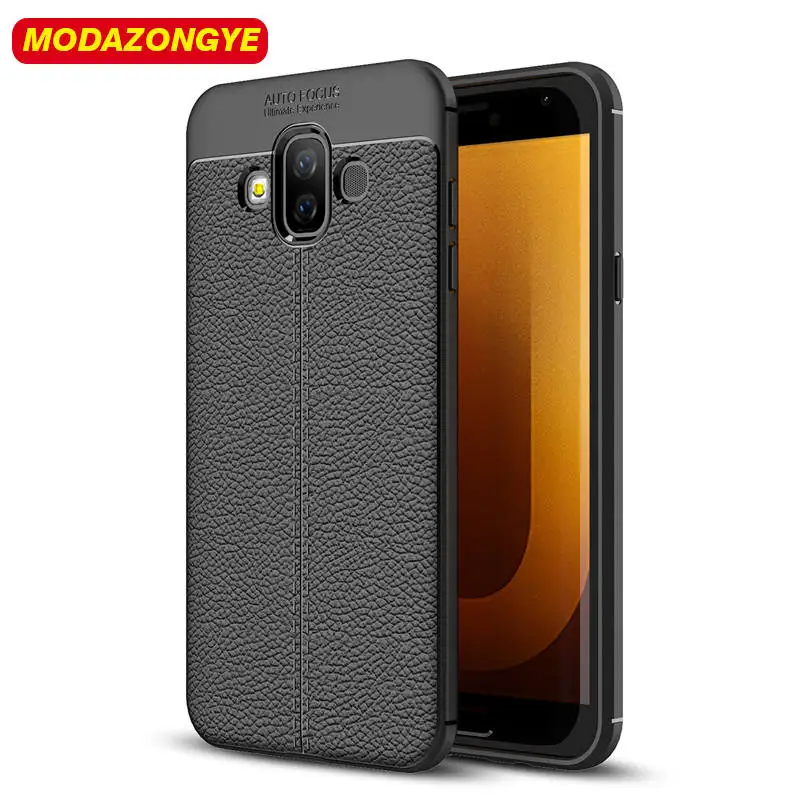 Samsung Galaxy J7 Duo Case Cover PU Leather Phone 2018 J720 SM-J720F Silicone 5.5 |