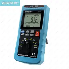 all-sun EM135 Modern Digital Automotive Multimeter 20A ACA/DCA Max Autorange Automotive Tester Multimeter Function