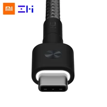 Кабель zmi usb type c, 30 см, 3 А, быстрая зарядка для samsung, huawei, xiaomi, oneplus, usb c, зарядный кабель, короткий Магнитный светодиодный, 1 м