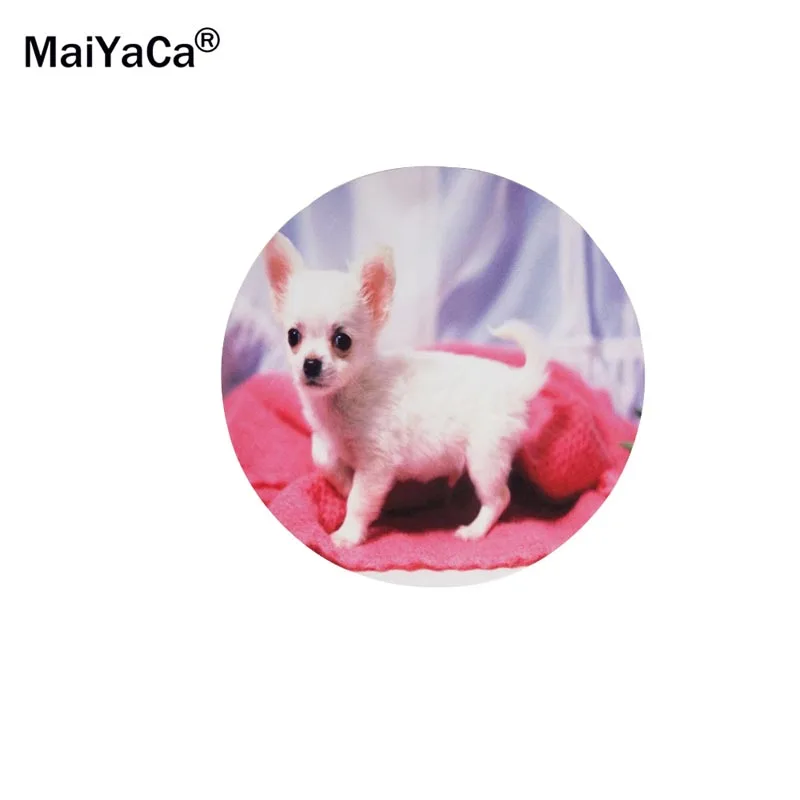 MaiYaCa Doggy On обоев круглый 200*200*2 мм коврик для мыши Коврик компьютера ноутбука