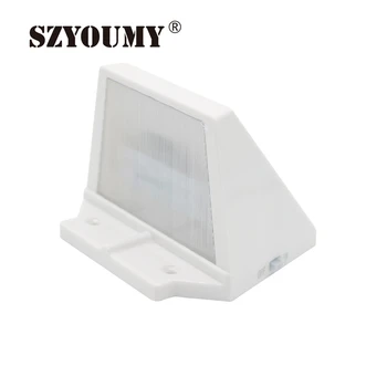 

SZYOUMY 50PCS 4 LED Solar Powered Stairs Fence Garden Security Lamp Outdoor Waterproof Light Led Solar Light Outdoor Solar Lamp