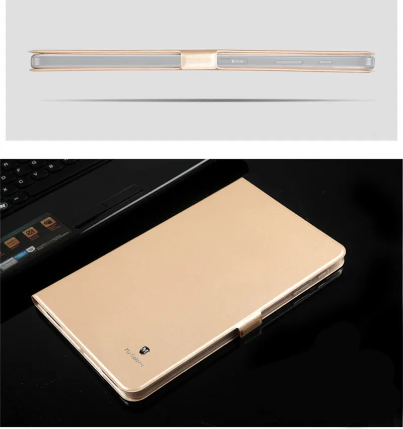 Ультратонкий чехол для Samsung Galaxy Tab A 10 1 2016 T585 T580 умный из искусственной кожи мягкий