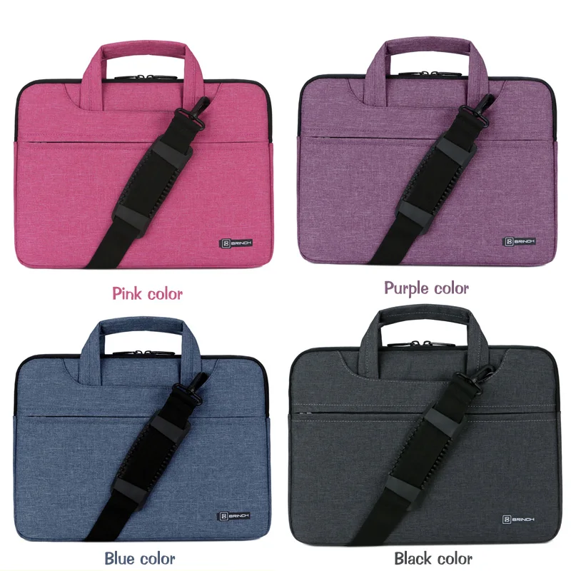 Laptop bag 13.3 14 15.6 inch waterproof notebook bag for macbook air pro 13 15 laptop shoulder bag briefcase for woman handbag Laptop bag 13.3 14 15.6 inch waterproof notebook bag for macbook air pro 13 15 laptop shoulder bag briefcase for woman handbag