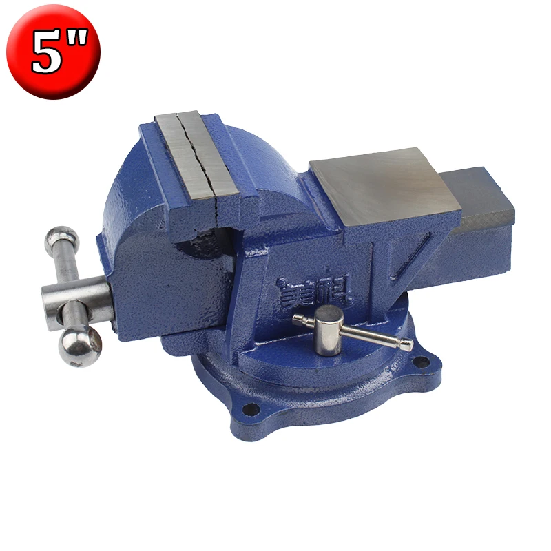 

5-Inch Heavy Duty Rotating Work Bench Vise Household Repair Work Tool (Mounting Screws Included)