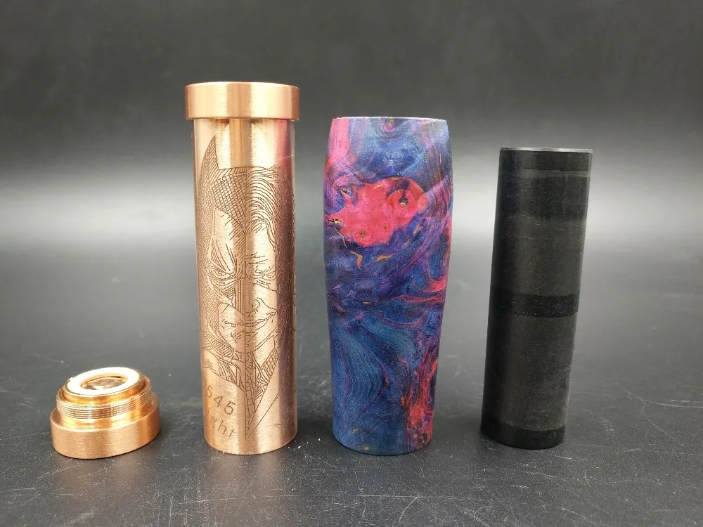 Special  Sub Two Stabilized Wood Dark Knight mech mod Electronic cigarette vape with 510 thread E cigarette 