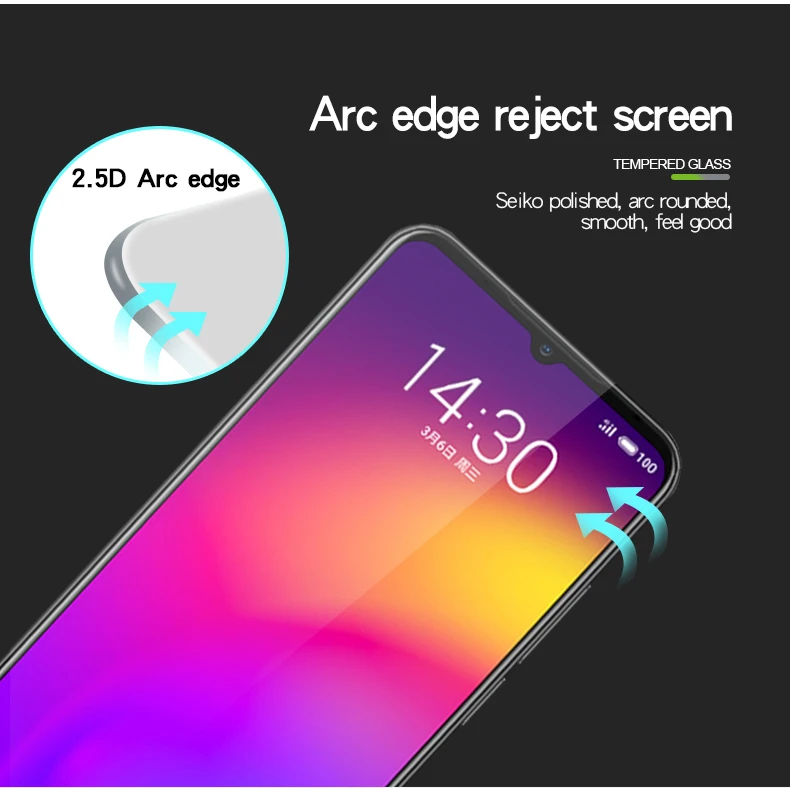 PINWUYO стекло для Meizu Note 9 Note9 ультра тонкое закаленное оригинального MEIZU 6 2 &quotЗащита