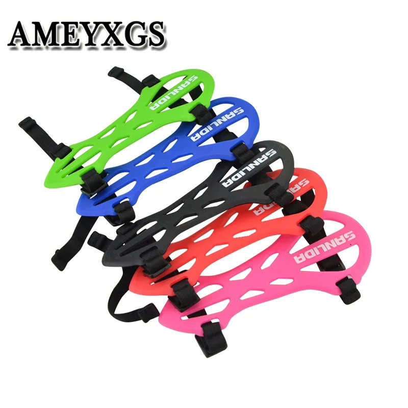

1Pc Archery Soft Rubber Arm Guard Forearm Safety Protective Gears Flexible Arm Guards For Outdoor Hunting Shooting Accessories