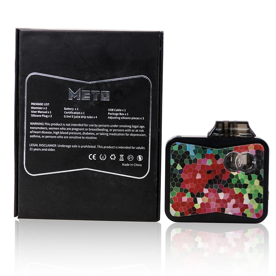 New Original SMY OCO METO Kit 3.7v 650mAh battery With 1.5ml Capacity Atomizer Tank Electronic Cigarette Vape Kits (2)