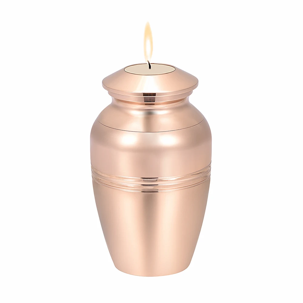 В память о потере Lover Mini Cremation Urn гравюр похорон подсвечник hold Ashes Keepsake кремационные украшения из нержавеющей стали