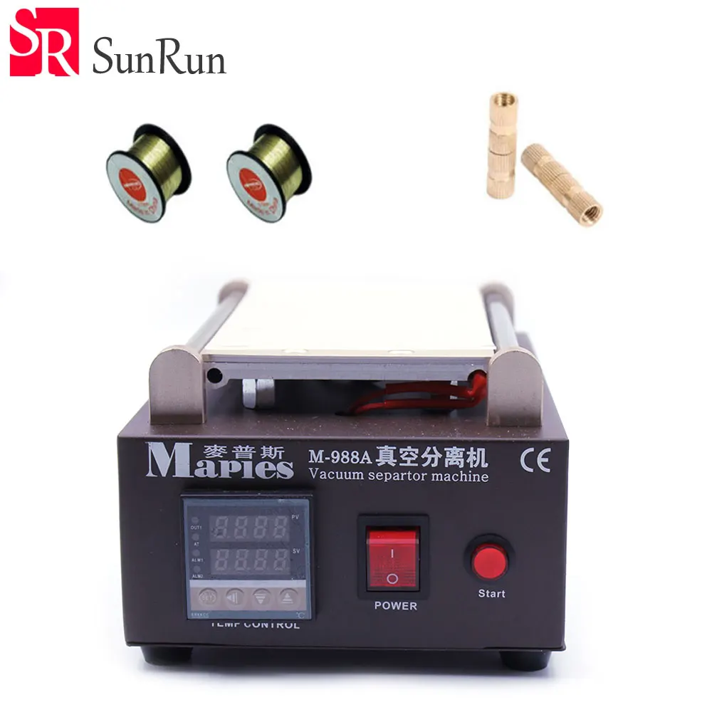 Free Shipping M-988A Latest 7 inch Build-in Pump Vacuum LCD Separator Machine Screen Repair Machine Kit for iPhone for Samsung Free Shipping M-988A Latest 7 inch Build-in Pump Vacuum LCD Separator Machine Screen Repair Machine Kit for iPhone for Samsung