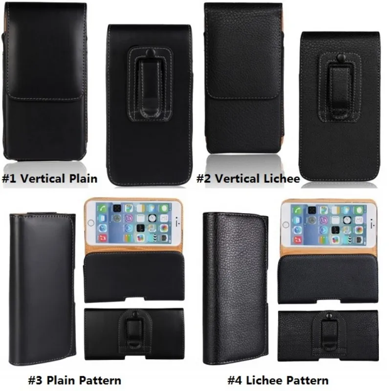 

For Oneplus 6 Belt Clip Case Cover one plus six Leather Pouch Bag Accessory for Oneplus6 Universal Men Waist Holster Coque Capa