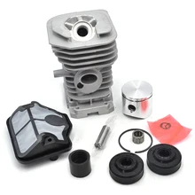 40mm Cylinder Piston Ring Needle Bearing Air Filter Manifold Oil Seal Kit For HUSQVARNA 41 141