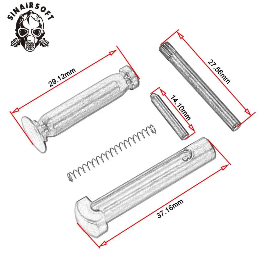 Металлический Quick Release Enhance Lock корпус приемник собрать контактный набор для AEG M4/M16 Пейнтбол страйкбол охота стрельба аксессуары