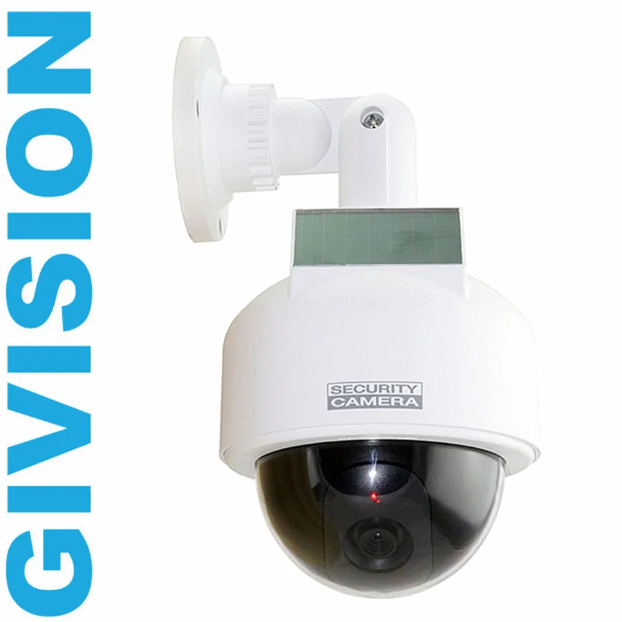 fake camera dummy security solar powered ptz high speed dome camera